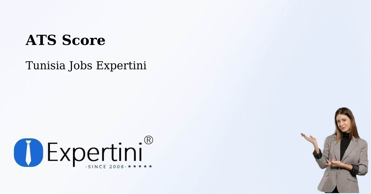 Resume ATS Score & Job Description Match Tool – Tunisia - Tunisia Jobs Expertini