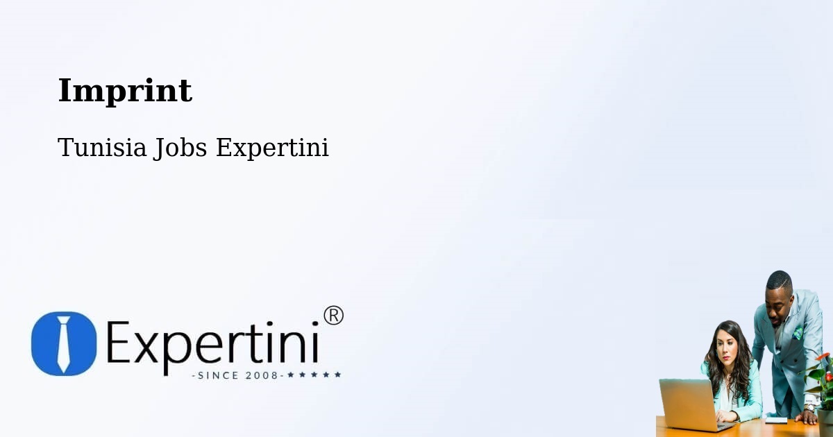 Imprint - Tunisia Jobs Expertini